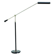 House of Troy - PFLED-527 - LED Floor Lamp - Grand Piano - Black/Satin Nickel
