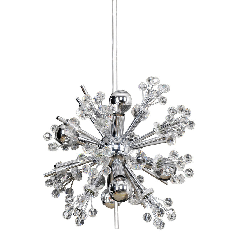 Allegri - 11631-010-FR001 - Six Light Mini Pendant - Constellation - Chrome