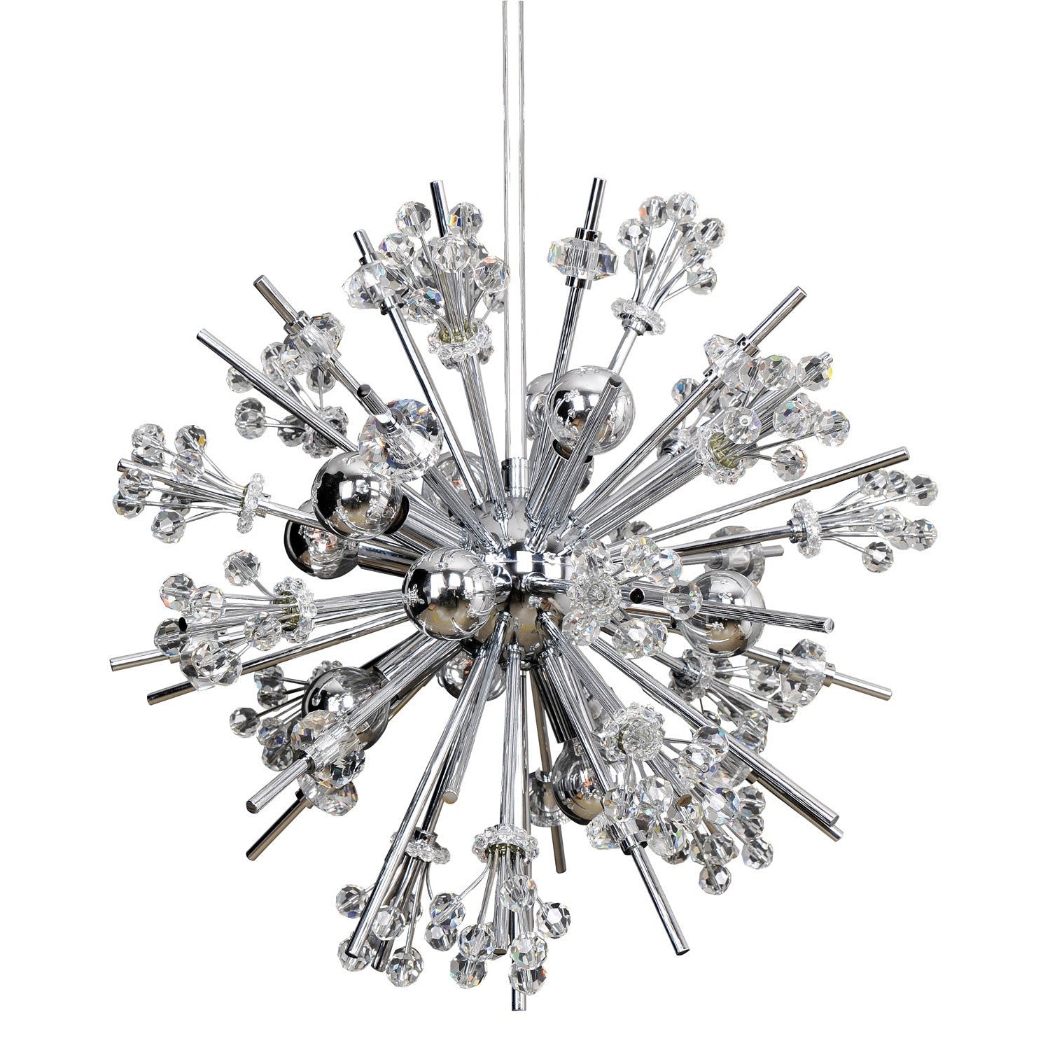 Allegri - 11632-010-FR001 - Ten Light Pendant - Constellation - Chrome
