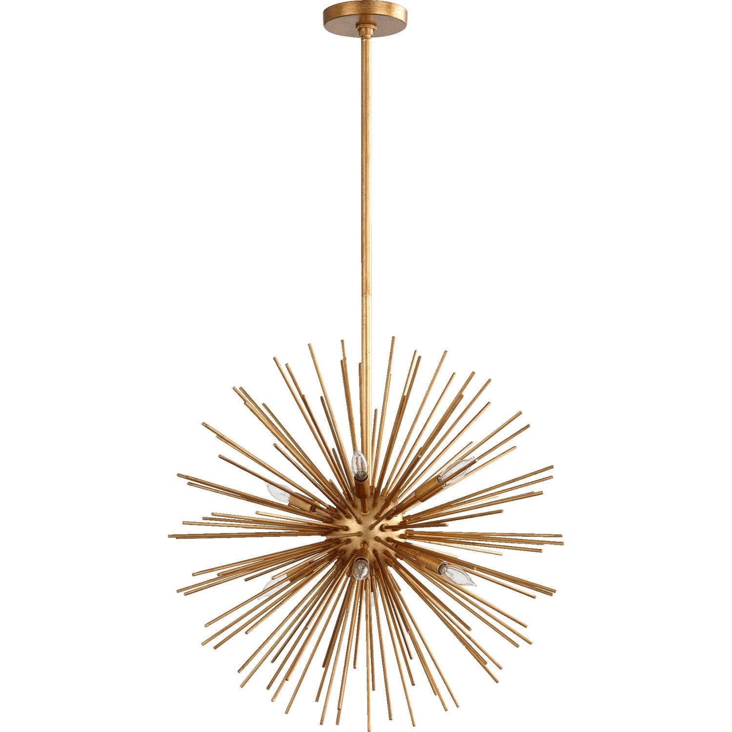 Quorum - 600-8-74 - Eight Light Pendant - ELECTRA - Gold Leaf