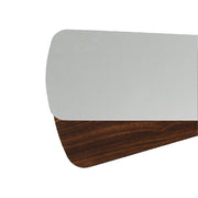 Quorum - 6056524125 - Blade - 60 in. Fan Blade Series - Satin Nickel|Walnut