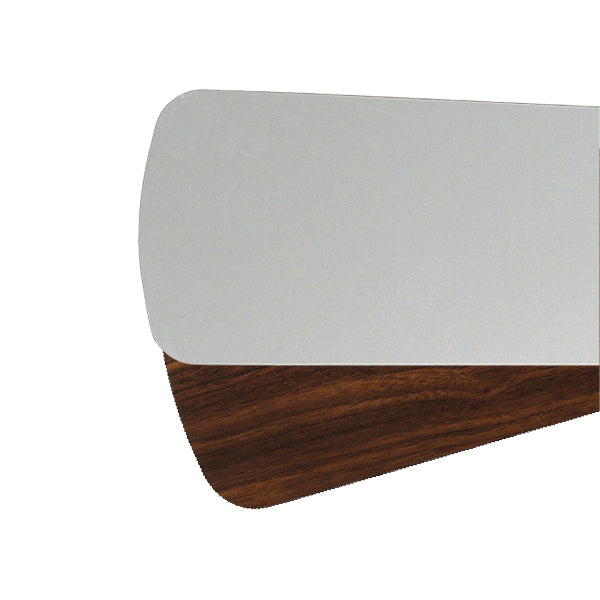 Quorum - 6056524125 - Blade - 60 in. Fan Blade Series - Satin Nickel|Walnut