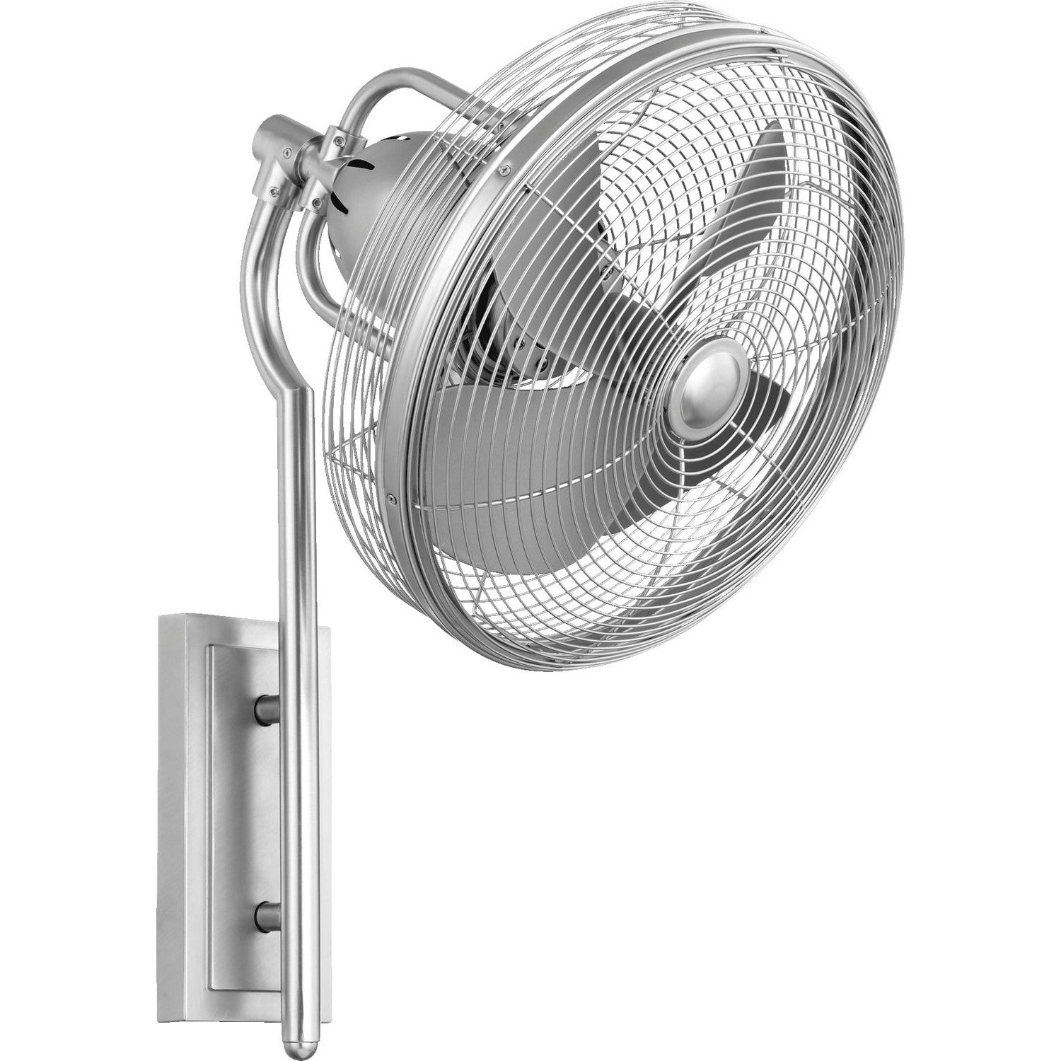 Quorum - 92413-65 - Patio Fan - Veranda - Satin Nickel