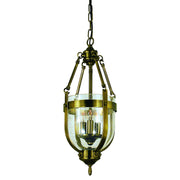 Framburg - 1013 AB - Three Light Chandelier - Hannover - Antique Brass