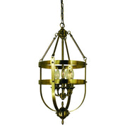 Framburg - 1016 AB - Five Light Chandelier - Hannover - Antique Brass