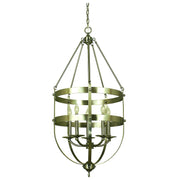 Framburg - 1017 BN - Five Light Chandelier - Hannover - Brushed Nickel