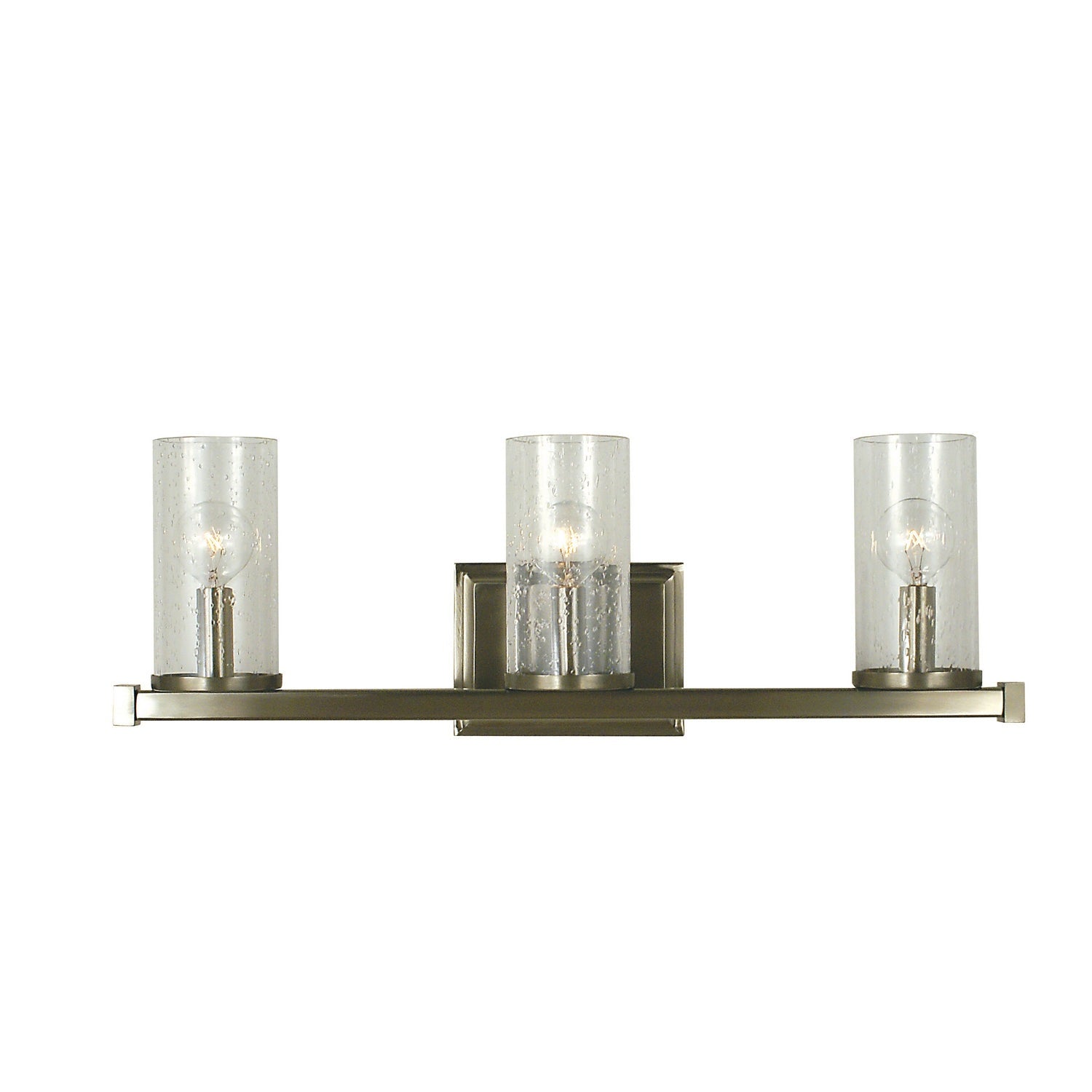 Framburg - 1113 BN - Three Light Wall Sconce - Compass - Brushed Nickel