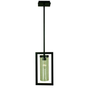 Framburg - 1156 MBLACK - One Light Pendant - Theorem - Matte Black