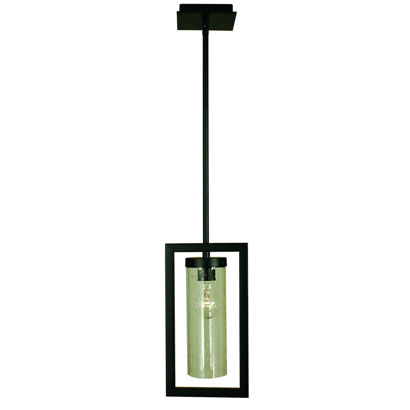 Framburg - 1156 MBLACK - One Light Pendant - Theorem - Matte Black