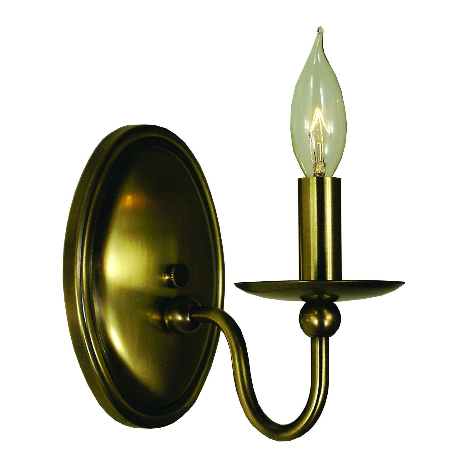 Framburg - 1158 AB - One Light Wall Sconce - Quatrefoil - Antique Brass