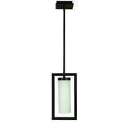 Framburg - 1196 MBLACK - One Light Pendant - Theorem - Matte Black