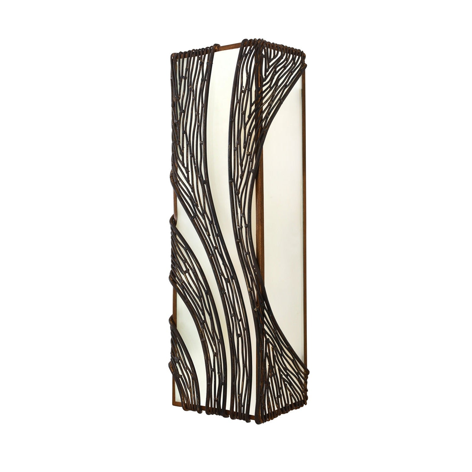 Varaluz - 240W03HO - Three Light Wall Sconce - Flow - Hammered Ore