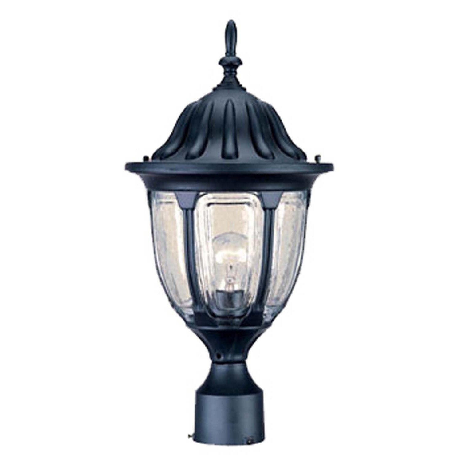 Acclaim Lighting - 5067BK - One Light Post Mount - Suffolk - Matte Black