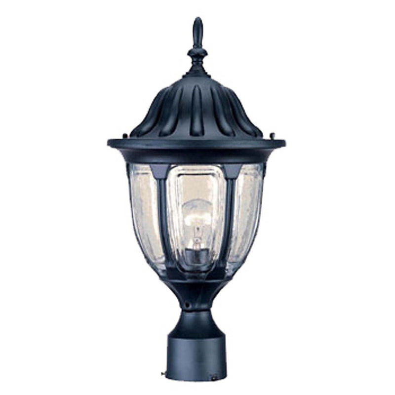 Acclaim Lighting - 5067BK - One Light Post Mount - Suffolk - Matte Black