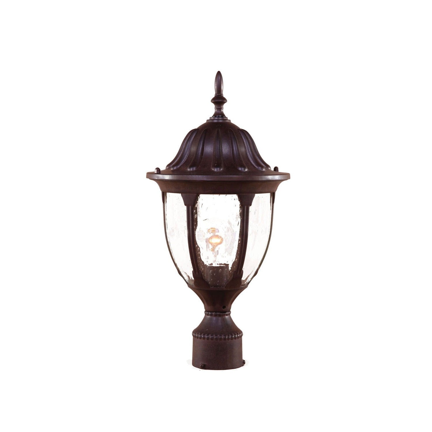 Acclaim Lighting - 5067BW - One Light Post Mount - Suffolk - Burled Walnut