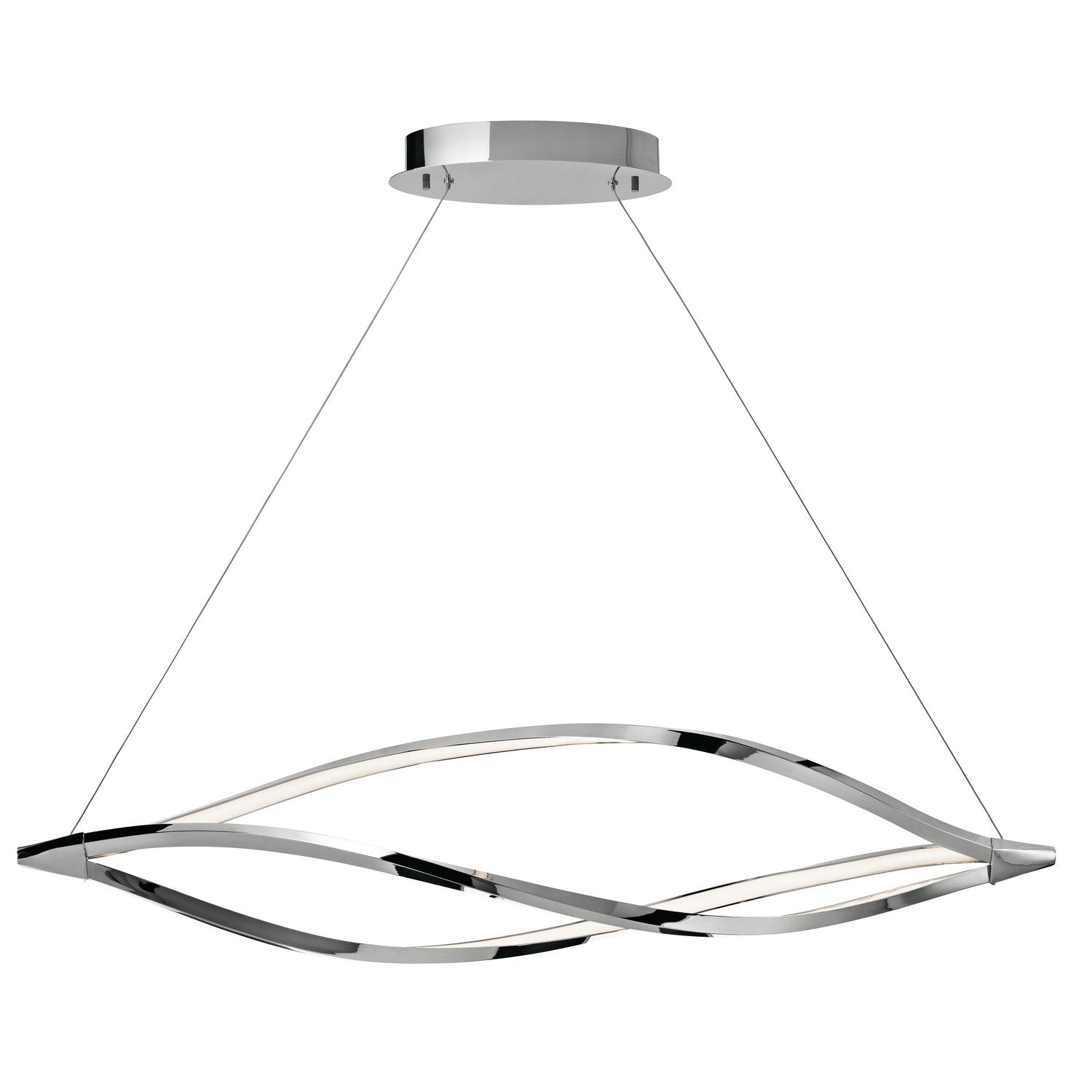 Kichler - 83385 - LED Chandelier - Meridian - Chrome