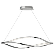 Kichler - 83385 - LED Chandelier - Meridian - Chrome