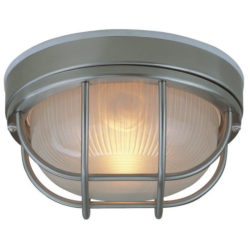 Craftmade - Z395-SS - One Light Flushmount - Bulkheads Oval and Round - Stainless Steel
