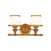 Hudson Valley - 2002-FB - Two Light Bath Bracket - Milton - Flemish Brass