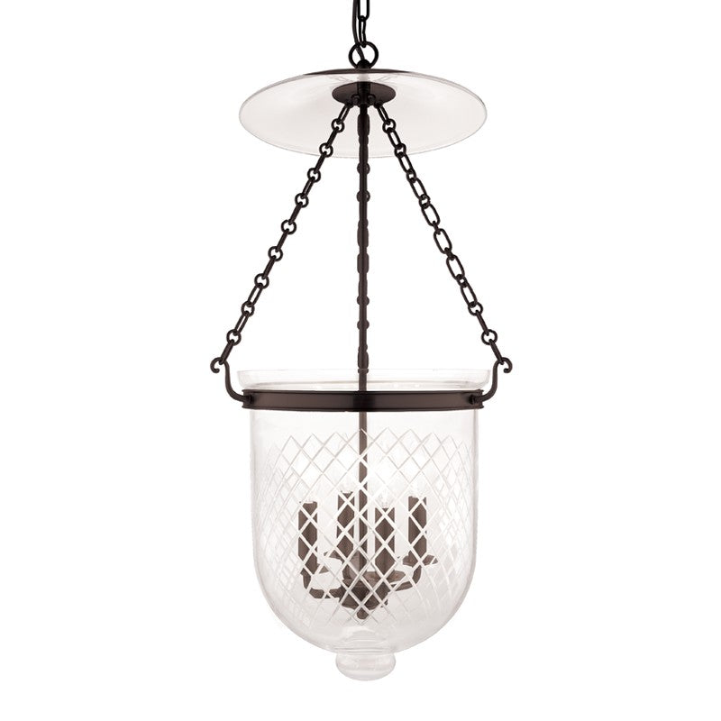 Hudson Valley - 255-OB-C2 - Four Light Pendant - Hampton - Old Bronze