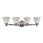 Hudson Valley - 3444-SN - Four Light Bath Bracket - Varick - Satin Nickel