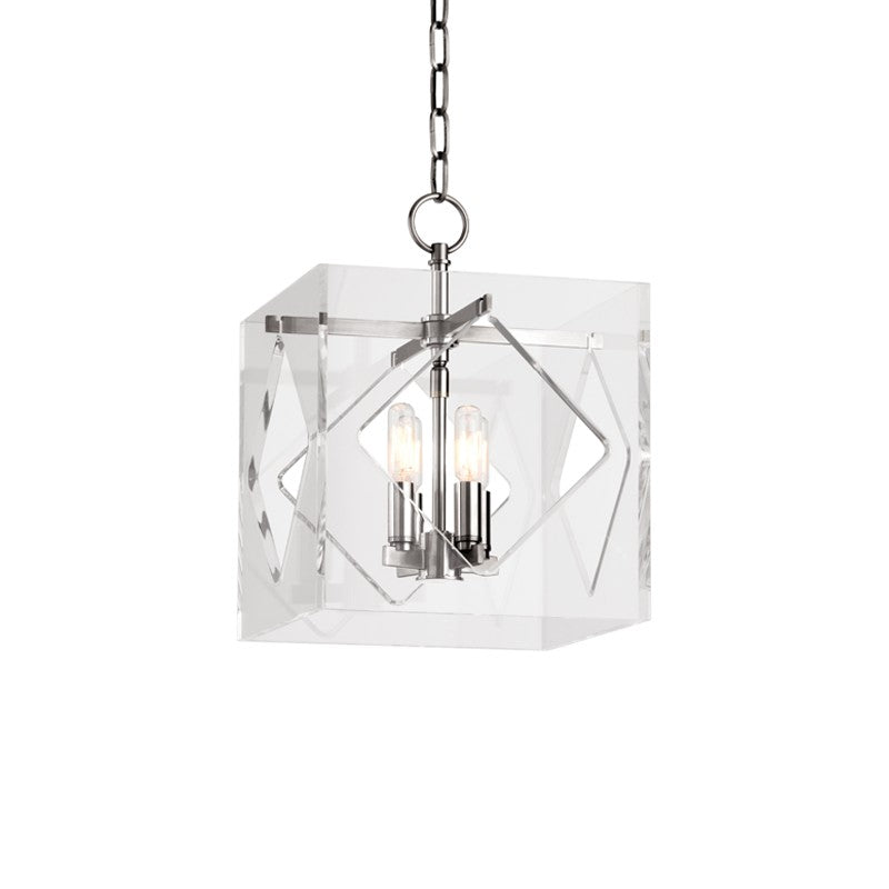 Hudson Valley - 5912-PN - Four Light Lantern - Travis - Polished Nickel