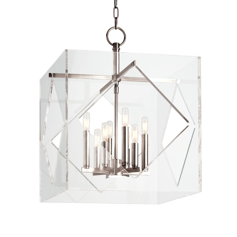 Hudson Valley - 5920-PN - Eight Light Chandelier - Travis - Polished Nickel