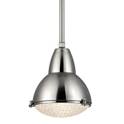 Hudson Valley - 8113-SN - One Light Pendant - Belmont - Satin Nickel