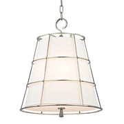 Hudson Valley - 9818-PN - Three Light Pendant - Savona - Polished Nickel