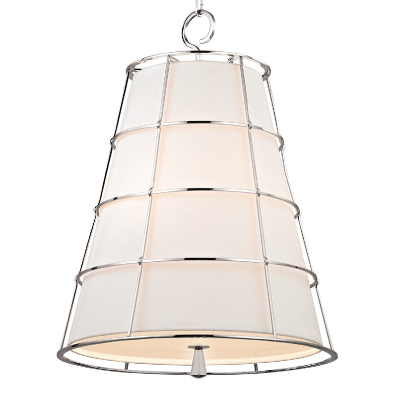 Hudson Valley - 9820-PN - Three Light Pendant - Savona - Polished Nickel