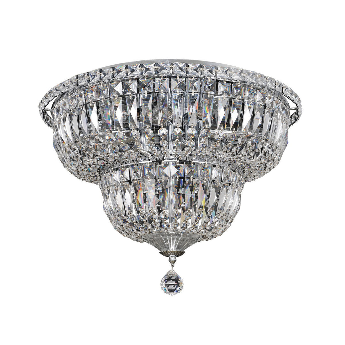 Allegri - 020245-010-FR001 - 12 Light Flush Mount - Betti - Chrome