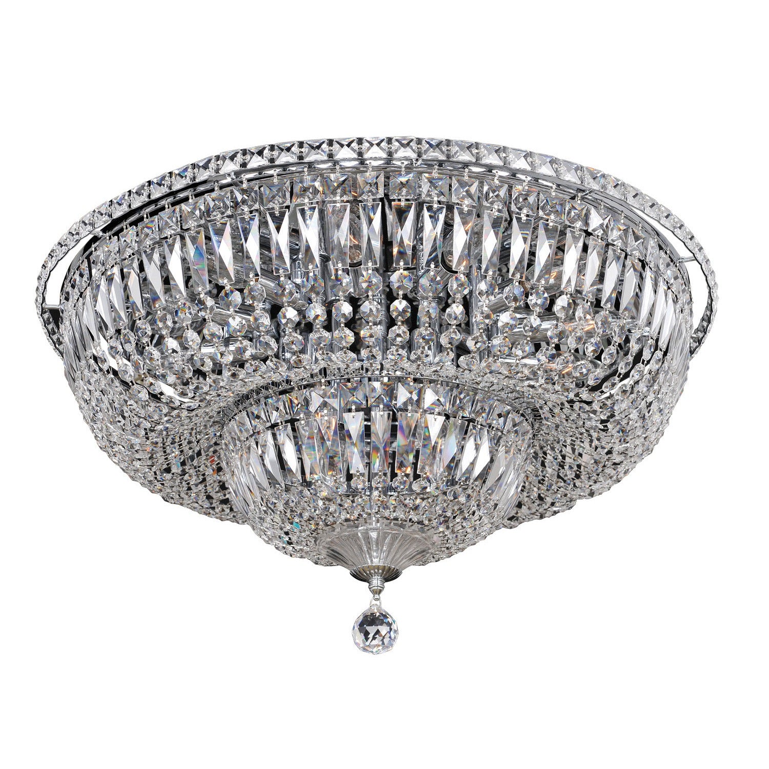 Allegri - 020246-010-FR001 - 16 Light Flush Mount - Betti - Chrome