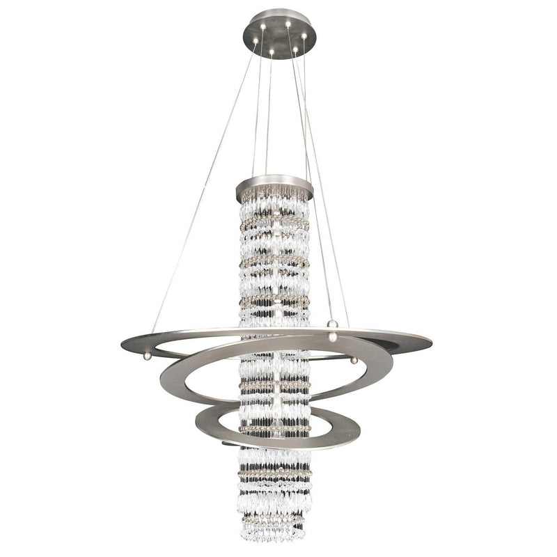 Allegri - 022550-009-FR001 - Five Light Pendant - Giovanni - Brushed Nickel