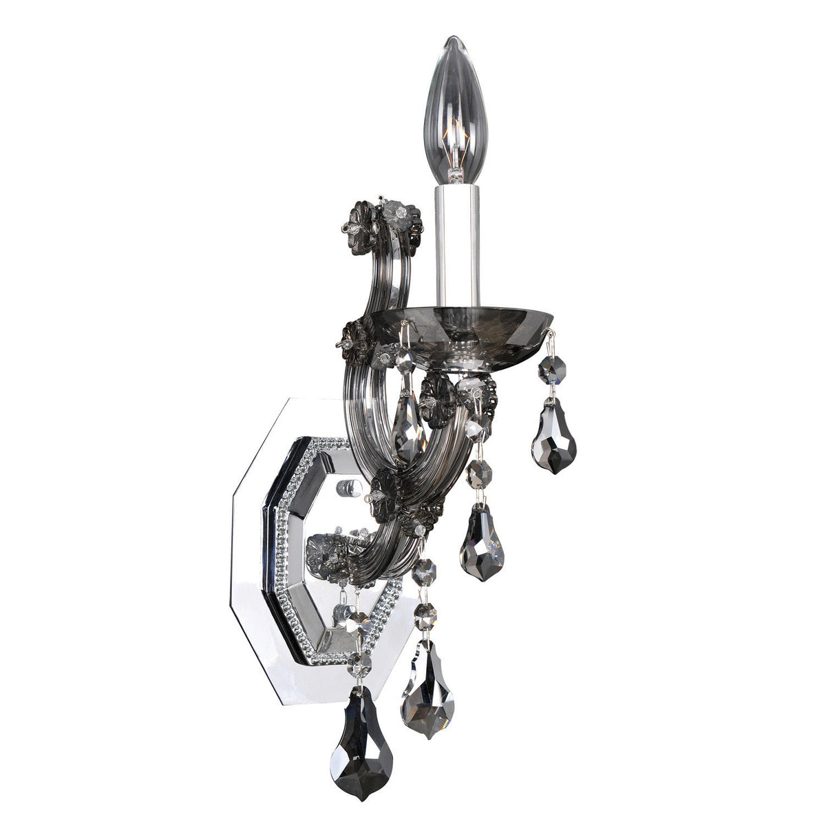 Allegri - 023420-010-FR006 - One Light Wall Bracket - Brahms - Chrome