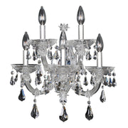 Allegri - 023421-010-FR001 - Five Light Wall Bracket - Brahms - Chrome