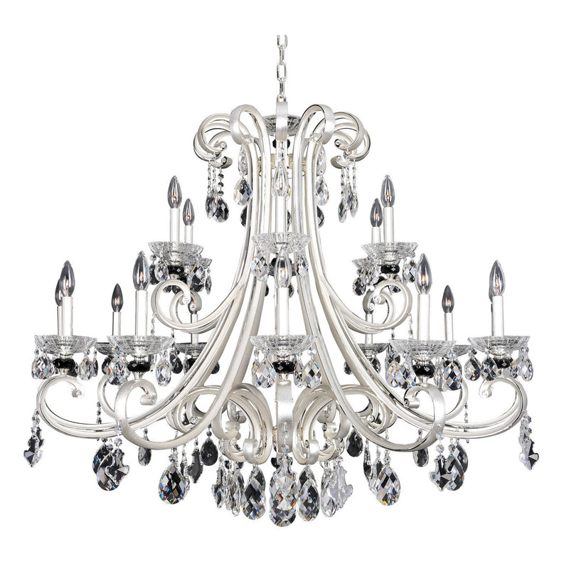Allegri - 023953-017-FR001 - 18 Light Chandelier - Bedetti - Two Tone Silver