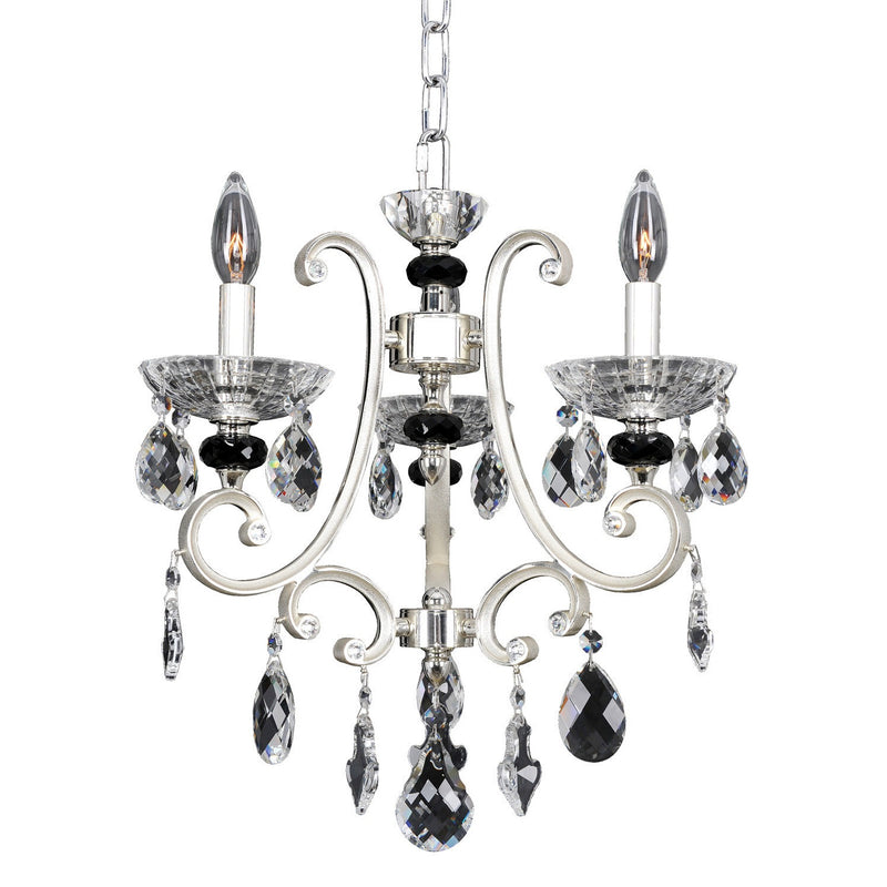 Allegri - 023954-017-FR001 - Three Light Chandelier - Bedetti - Two Tone Silver