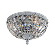 Allegri - 025942-010-FR001 - Three Light Flush Mount - Lemire - Chrome