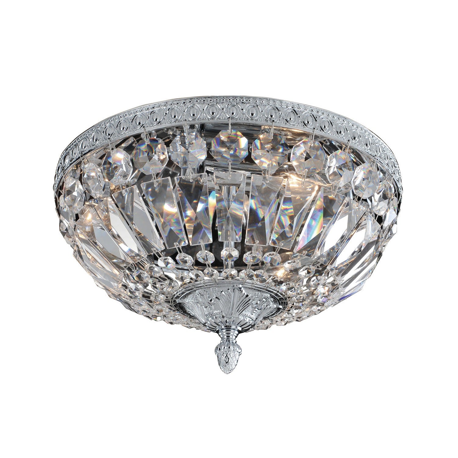 Allegri - 025942-010-FR001 - Three Light Flush Mount - Lemire - Chrome
