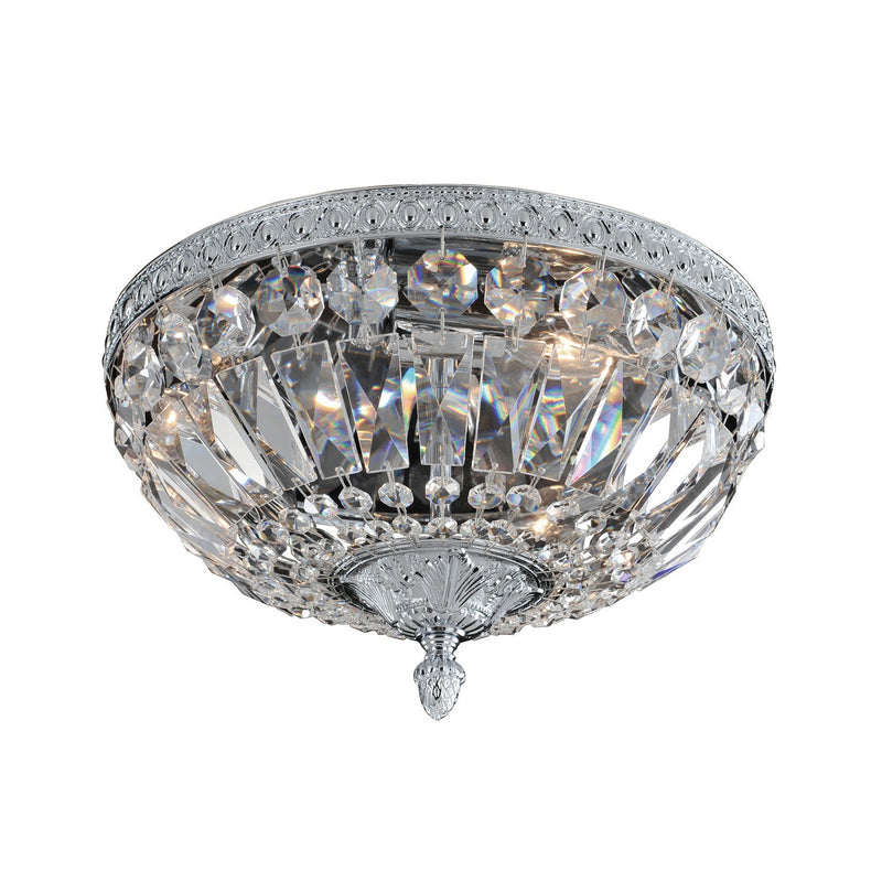 Allegri - 025942-010-FR001 - Three Light Flush Mount - Lemire - Chrome