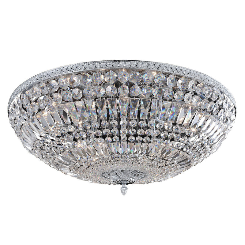 Allegri - 025945-010-FR001 - 12 Light Flush Mount - Lemire - Chrome