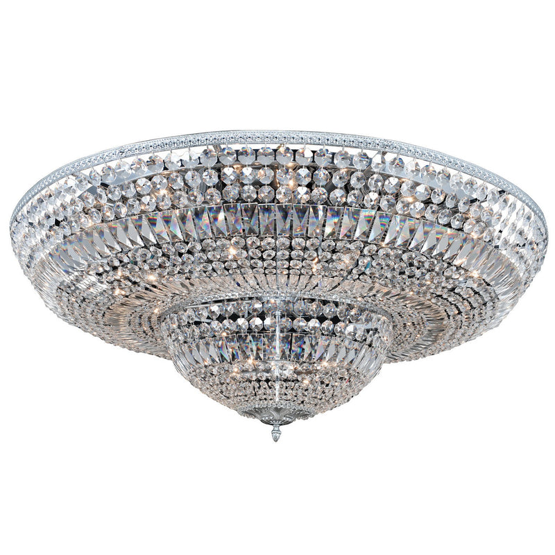 Allegri - 025947-010-FR001 - 24 Light Flush Mount - Lemire - Chrome