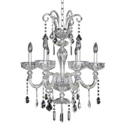 Allegri - 026050-010-FR001 - Six Light Chandelier - Clovio - Chrome