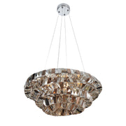 Allegri - 026350-010-FR000 - Eight Light Pendant - Gehry - Chrome