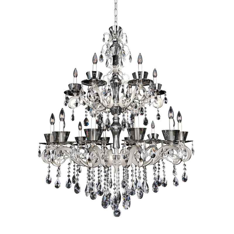 Allegri - 10097-017-FR001 - 18 Light Chandelier - Locatelli - Silver