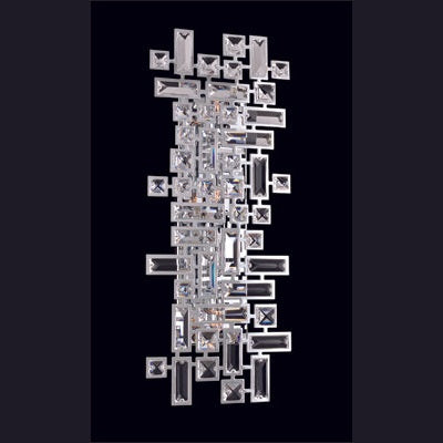Allegri - 11192-010-FR001 - Four Light Wall Bracket - Vermeer - Chrome