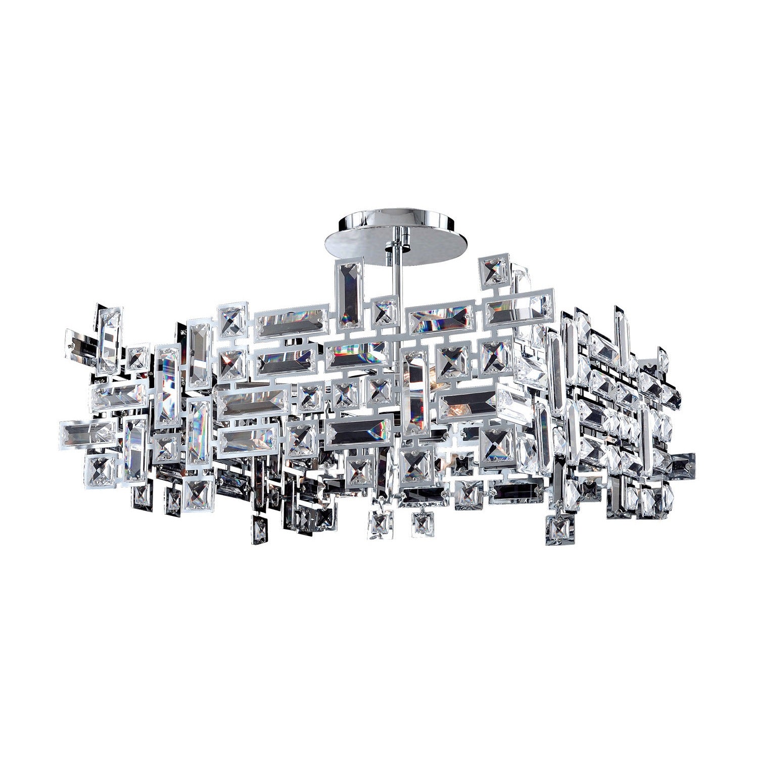 Allegri - 11196-010-SE001 - Eight Light Pendant - Vermeer - Chrome