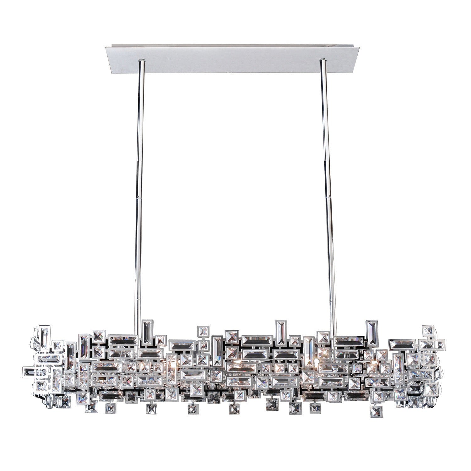 Allegri - 11199-010-SE001 - Eight Light Island Pendant - Vermeer - Chrome