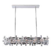 Allegri - 11199-010-SE001 - Eight Light Island Pendant - Vermeer - Chrome