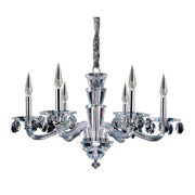 Allegri - 11527-010-FR001 - Six Light Chandelier - Fanshawe - Chrome